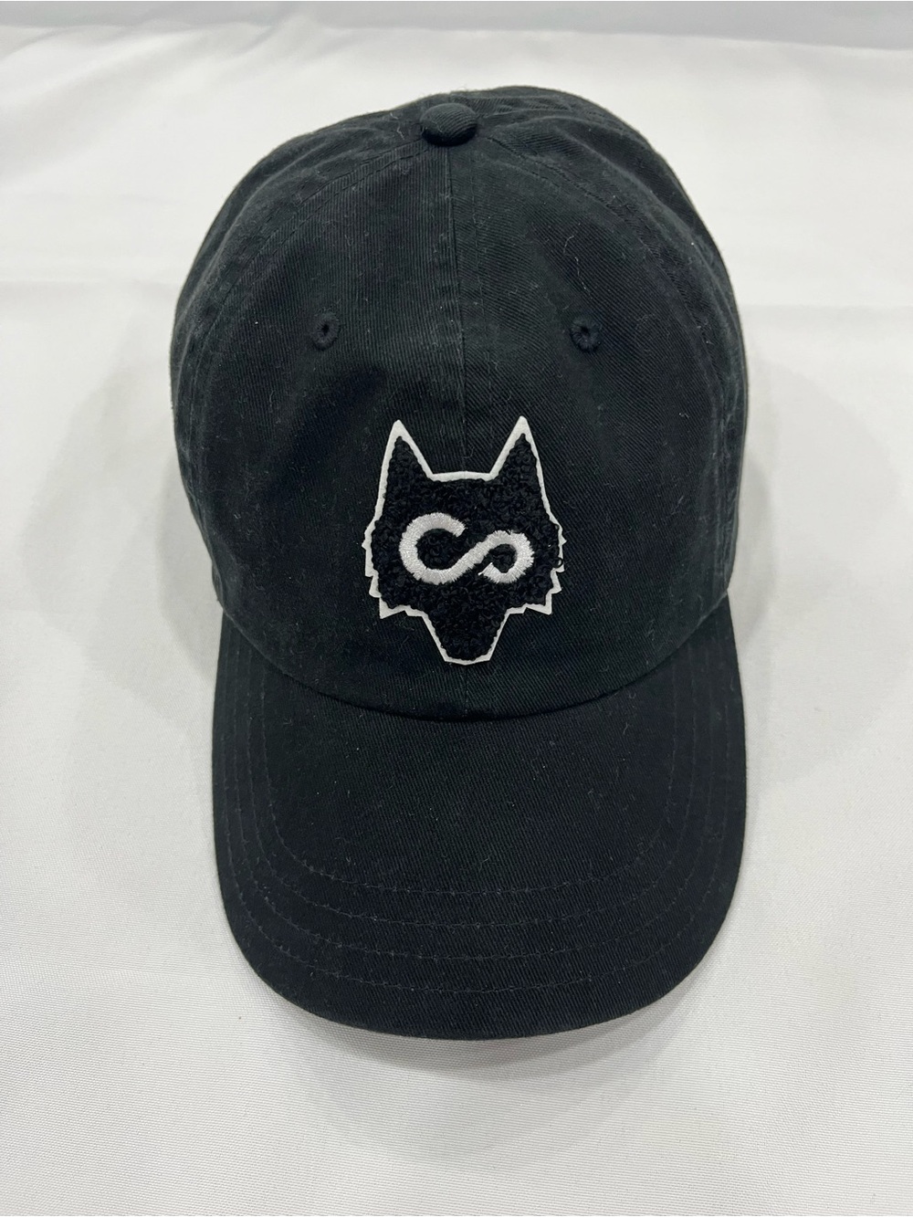 Greyson Black Hat with White Brand Tag
